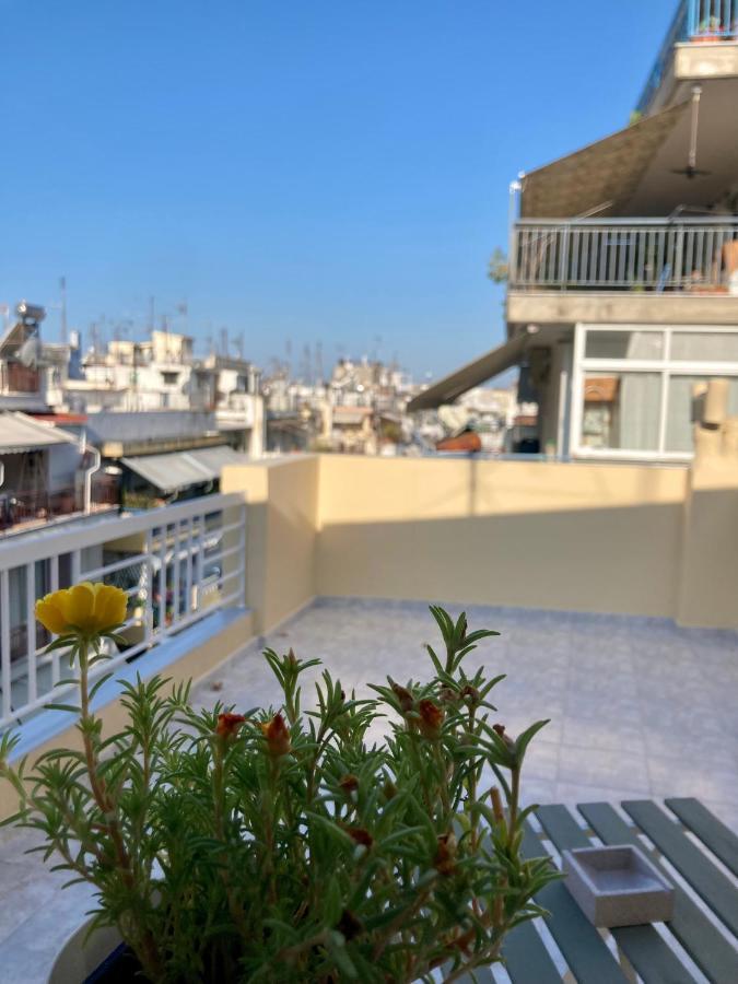 Modern Penthouse Thessaloniki Apartment ภายนอก รูปภาพ